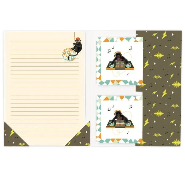Briefpapier Monkey Club