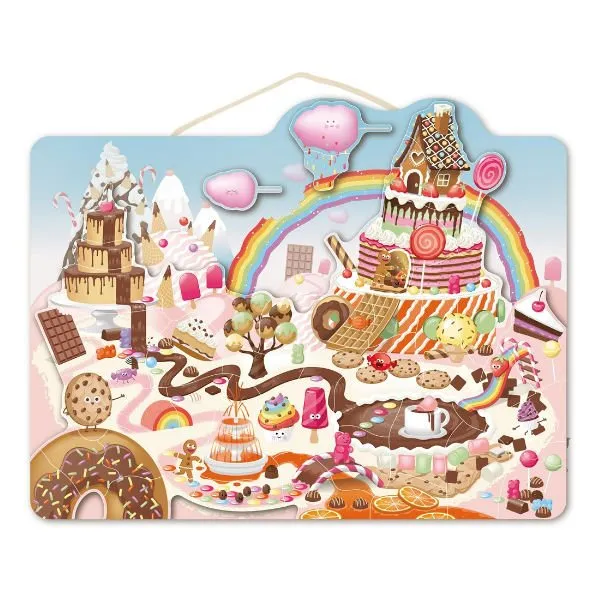 Speedy Monkey – Magnetische puzzel – Cupcakes 48st
