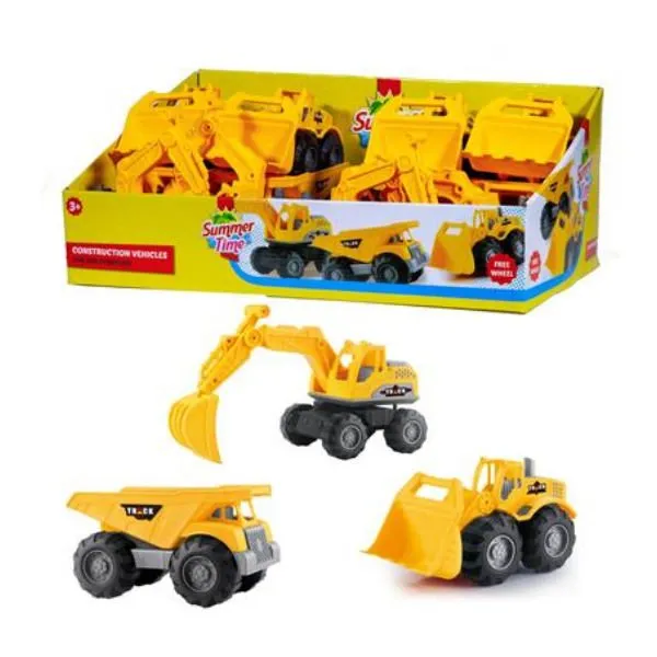 Summertime Construction Trucks: bulldozer, vrachtwagen of graafmachine