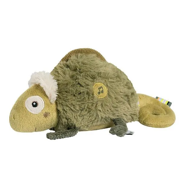 Fehn – Slaapknuffel Kameleon, met muziek optie