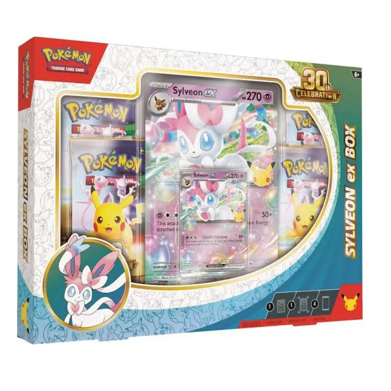 Pokémon - 30th Celebration Sylveon Ex Box