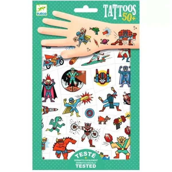 Tatouages Heroes vs villains