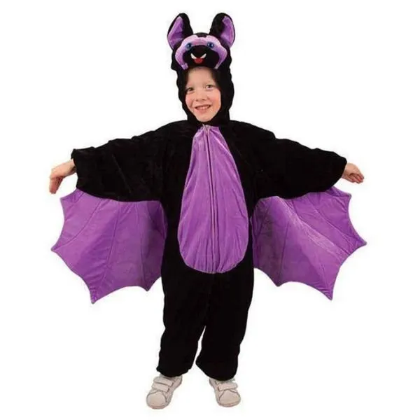 Kostuum Plush Vleermuis, Maat 128