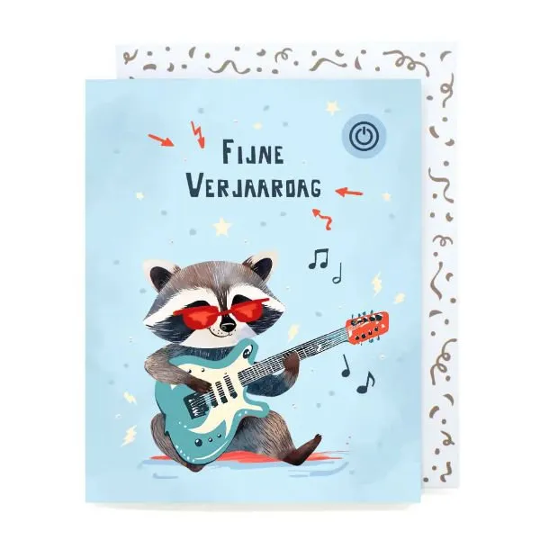 Muziekkaart – Fijne Verjaardag