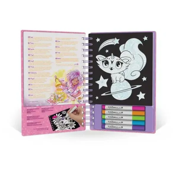 Nebulous Stars Magisch Kleurboek Patroon Fluweel