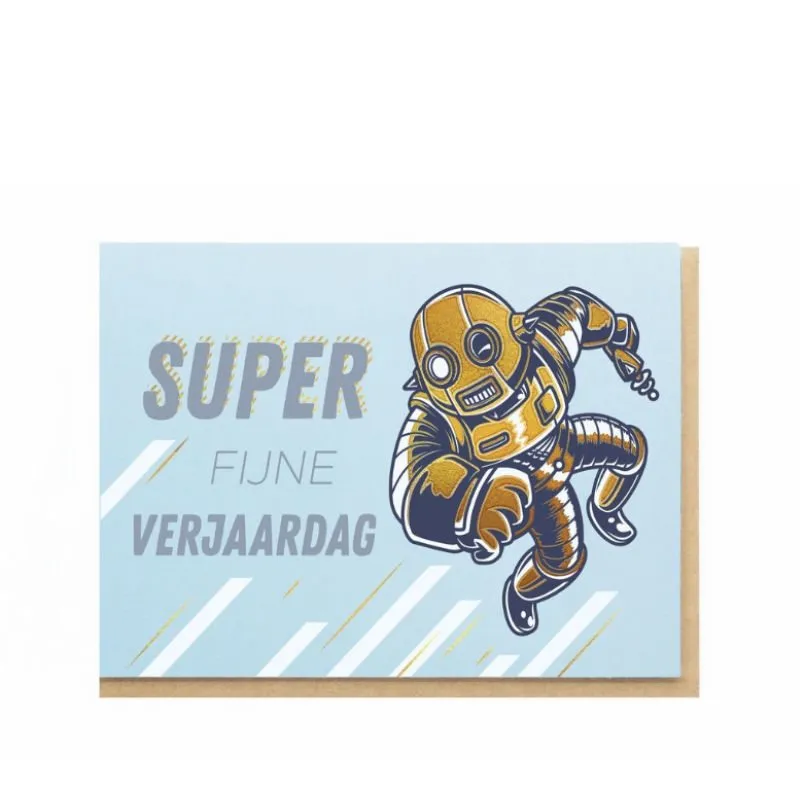 Wenskaart – Fellas SUPER FIJNE VERJAARDAG