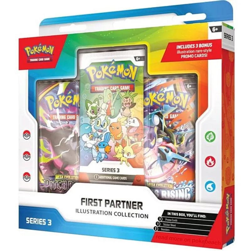 Pokémon - First Partner Illustration Collection Serie 3