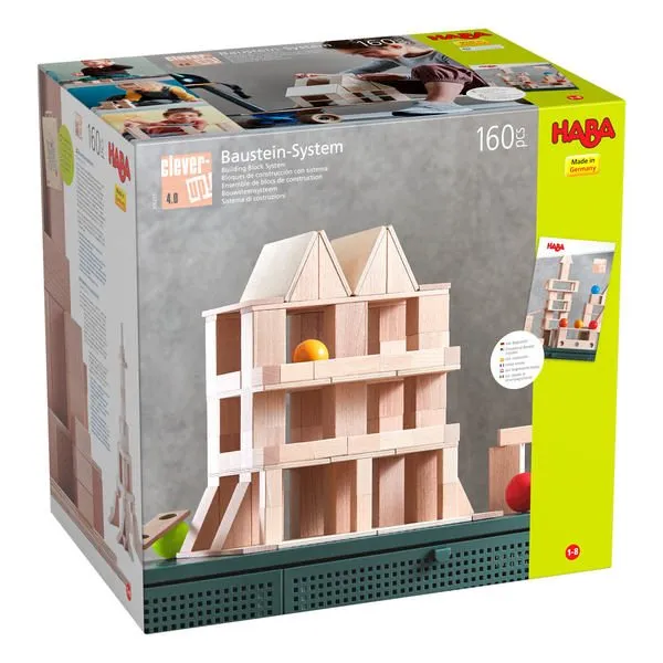 Haba – Blokken Bouwsteensysteem Clever-Up! 4.0 (160 delen)