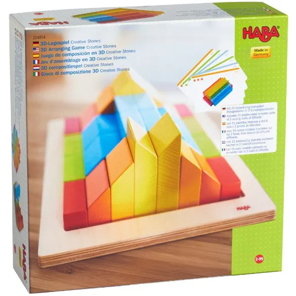 Haba – 3D Compositiespel Creative Stones