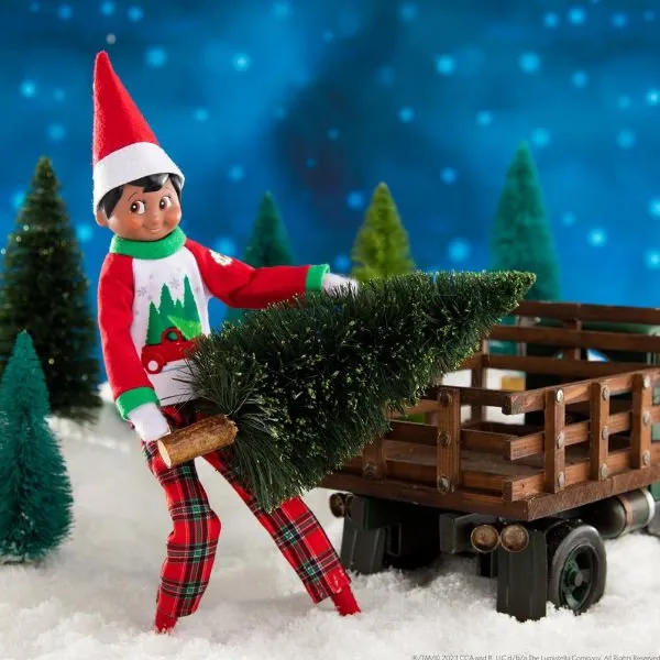 The Elf on The Shelf – Boom Boerderijpyjama