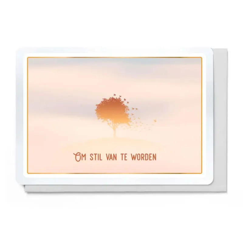 Wenskaart – Loving Memories OM STIL VAN TE WORDEN