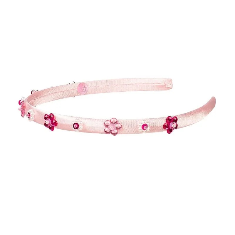 Souza for Kids Diadeem Verla Bloemen Roze