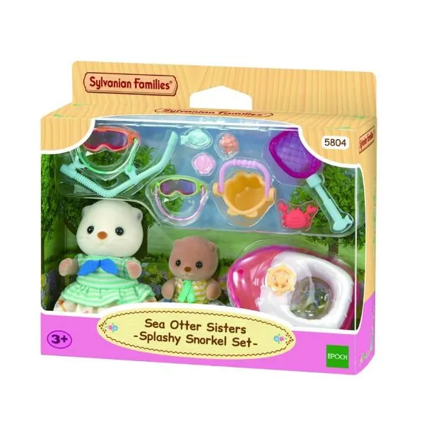 Sylvanian Families – Zee Otter Zussen Snorkelset