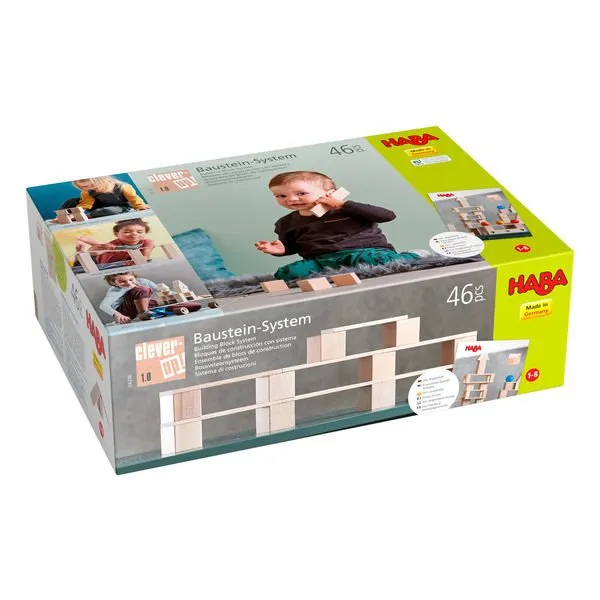 Haba – Blokken Bouwsteensysteem Clever-Up! 1.0 (46 delen)