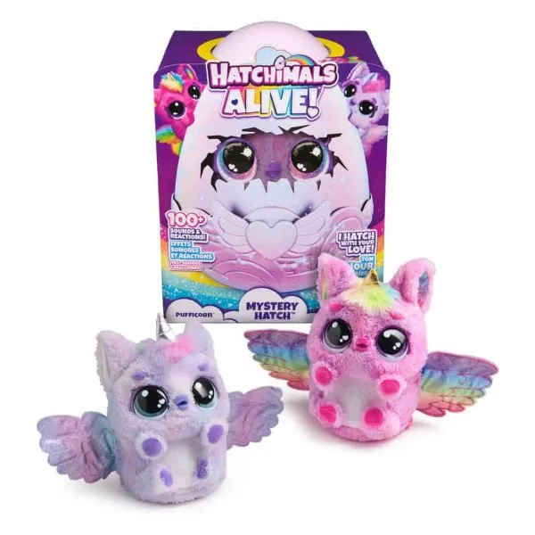 Hatchimals Alive Secret Hatch – pufficorn
