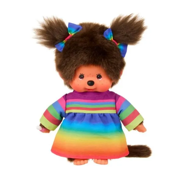 Monchhichi – Regenboog Jurk