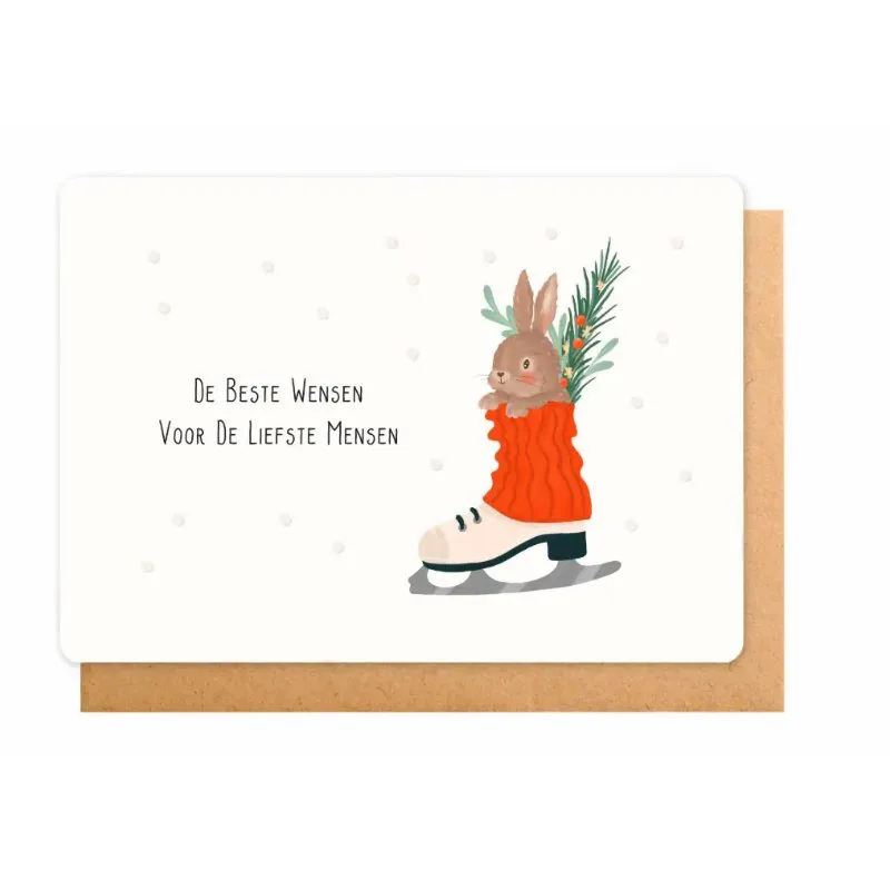 Wenskaart Little Stories DE BESTE WENSEN VOOR DE LIEFSTE MENSEN