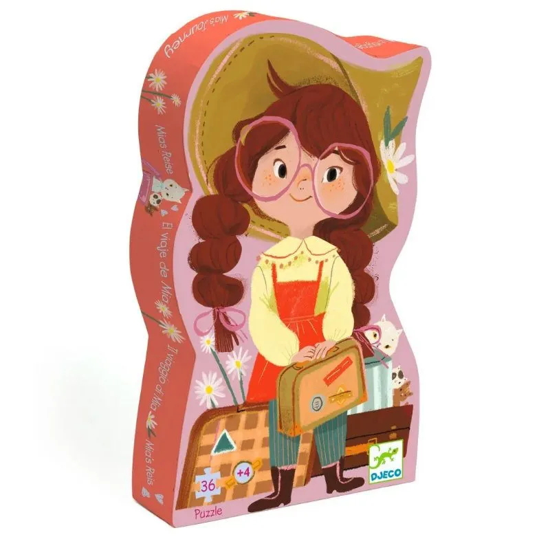 Djeco Puzzel Mia's Reis 36st