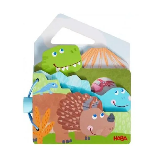 Haba – Houten babyboek Dino’s