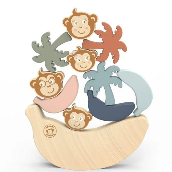 Speedy Monkey – Balansspel Apenfamilie