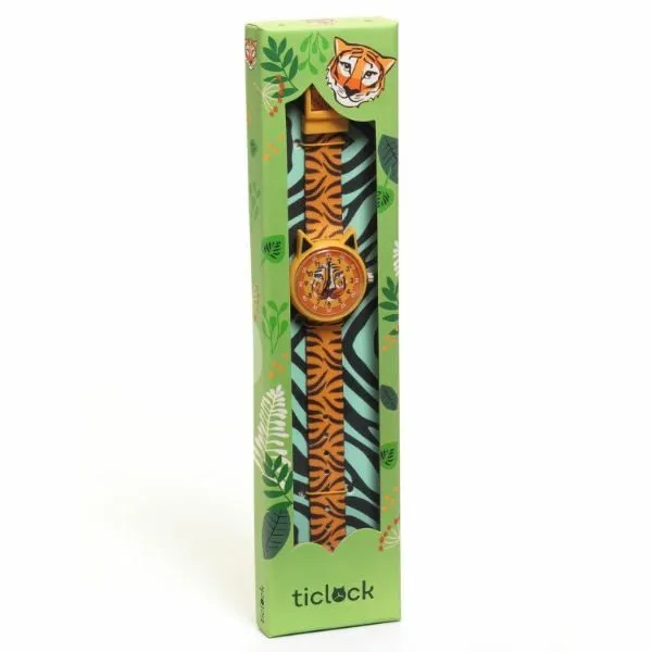 Djeco – Ticlock Horloge Tijger