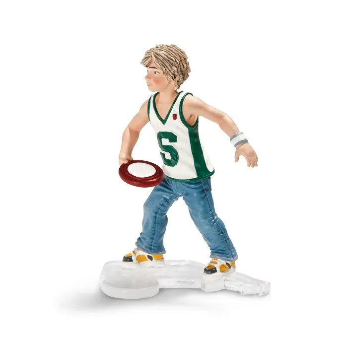 Schleich – Jongen met frisbee