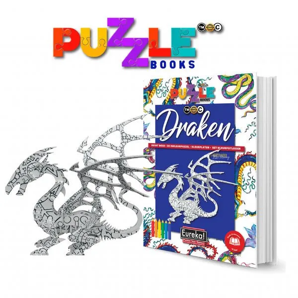 Eureka Puzzelboek – Draken