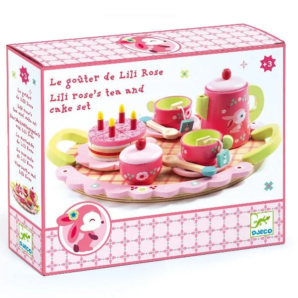 Djeco – Lili Rose’s thee en cake set