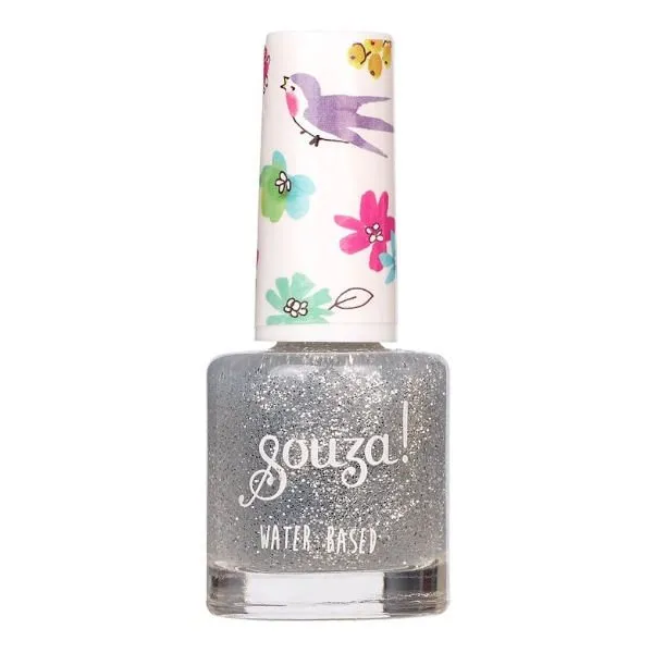 Souza for Kids – Nagellak -Transparant Zilver glitter-