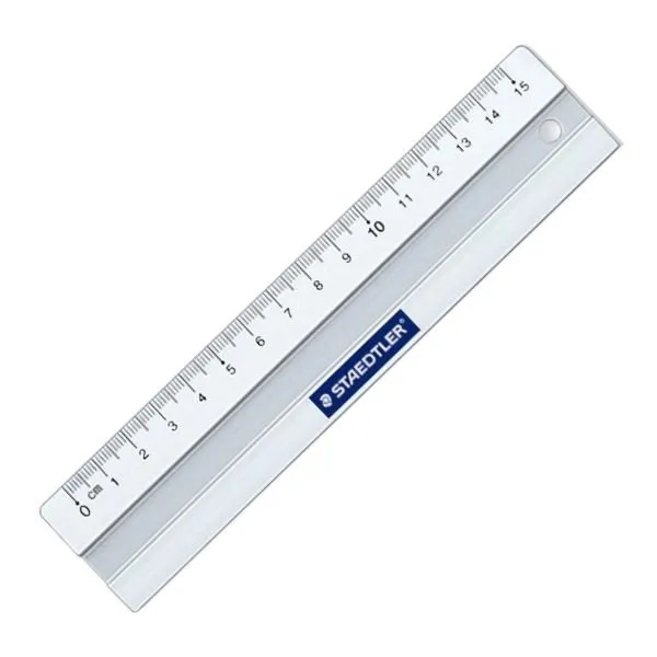 Metalen lat ‘Mars’, 15cm