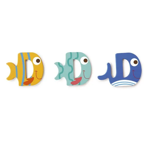 Scratch Houten letter D