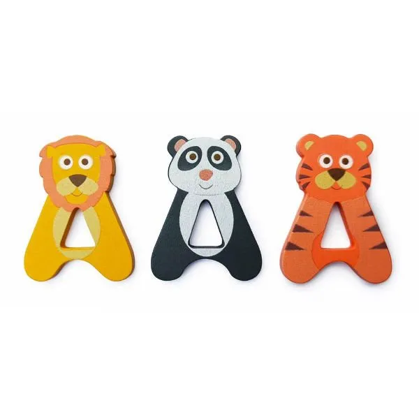 Scratch Houten letter A