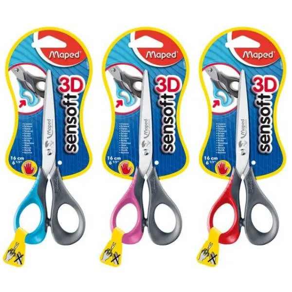 Maped schaar “Sensoft 3D” 16cm (linkshandig)