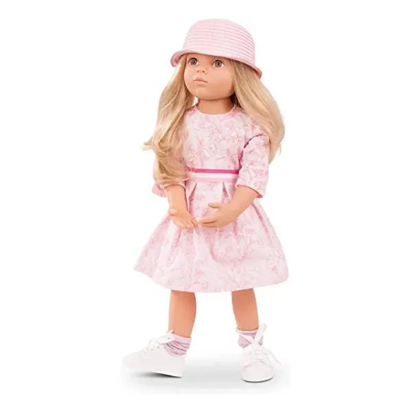 Götz – Happy Kidz, “Emma”, blond haar, steengrijze ogen, 50 cm