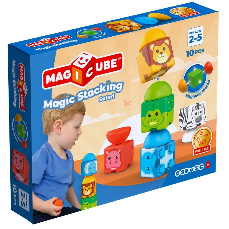 Geomag - Magicube Stacking Safari 10-delig