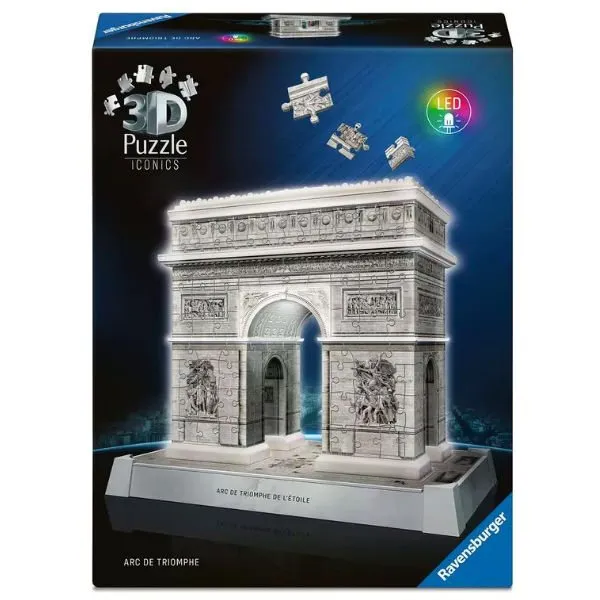 Ravensburger 3D Puzzel – Arc De Triomphe Paris LED