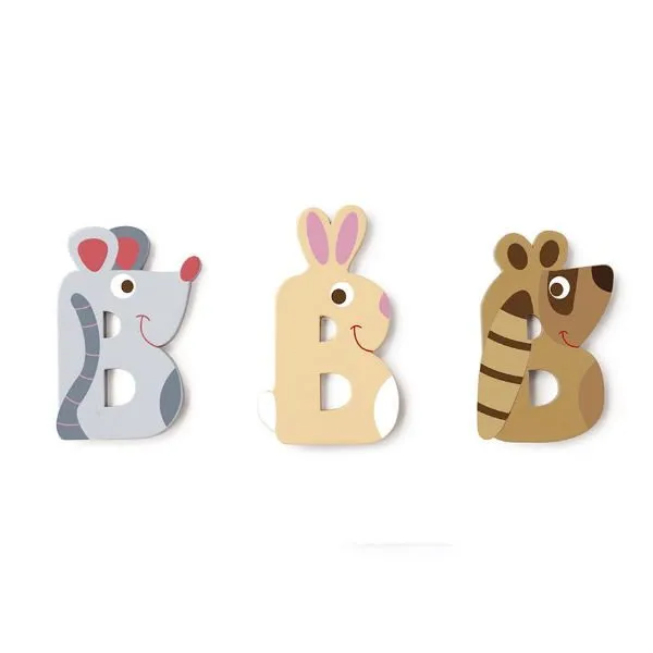 Scratch Houten letter B