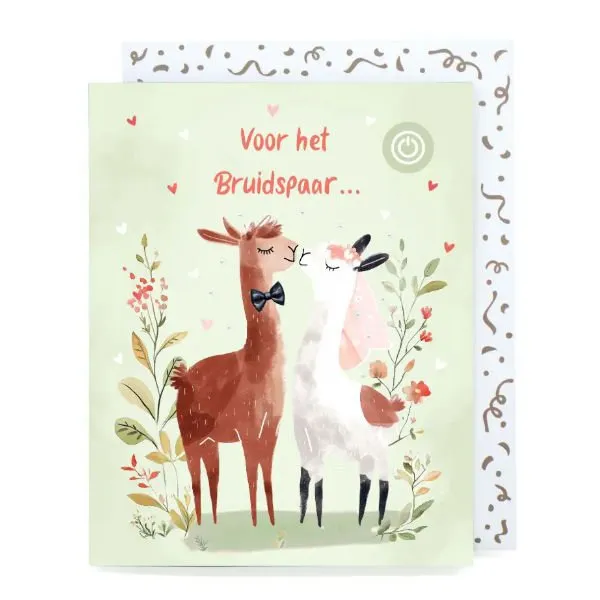 Muziekkaart – Voor het Bruidspaar