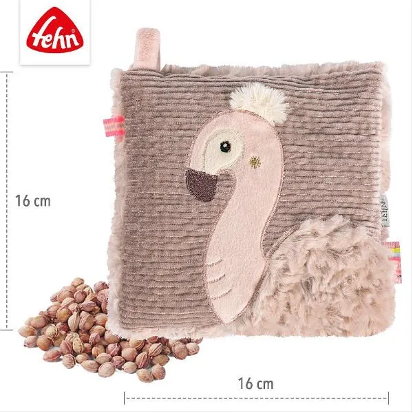 Fehn – Kersenpitkussen Flamingo