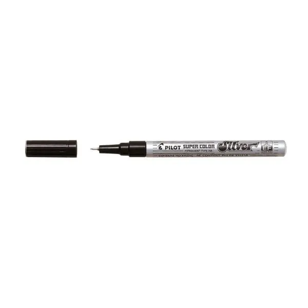 Super Color Marker Zilver Extra fijn