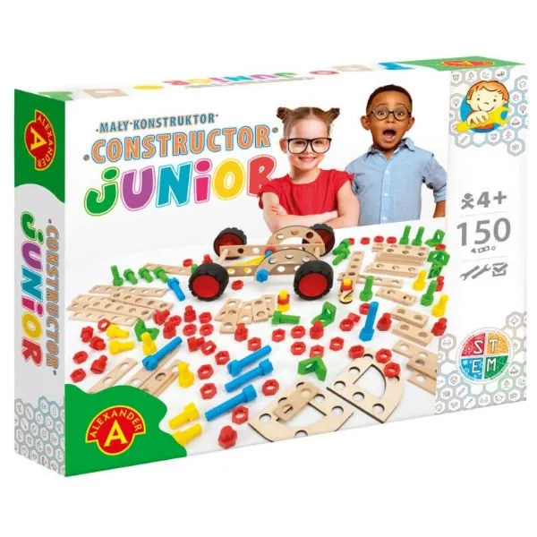 Constructor Junior – Do it yourself construction sets – 150p