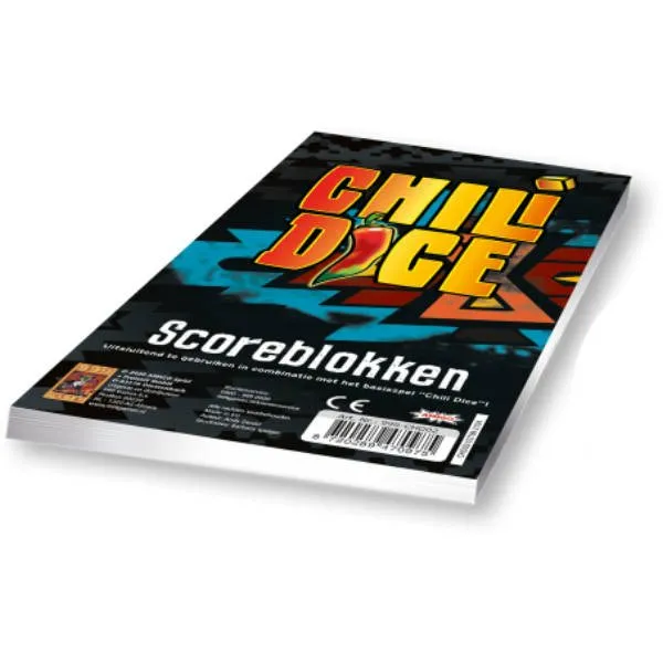 999 Games – Scoreblokken Chili Dice 3 stuks