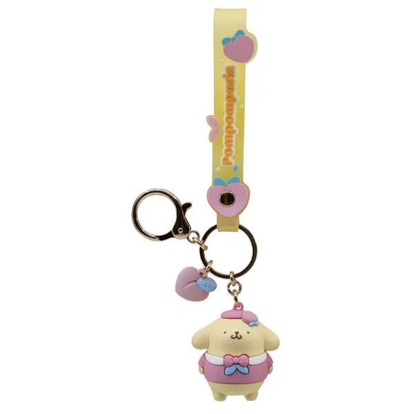 Hello Kitty Sleutelhanger met riem – Pompompurin