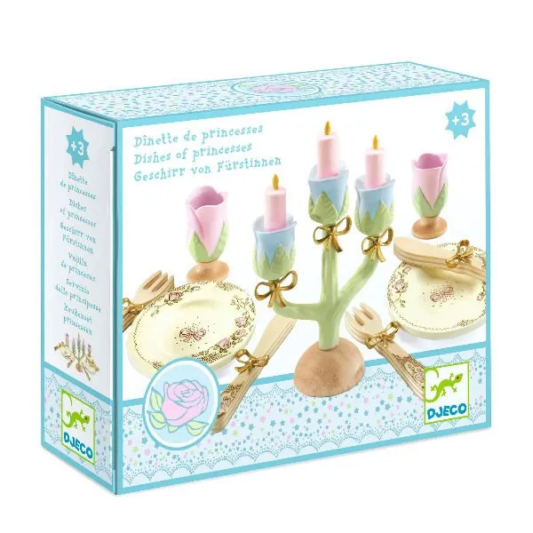 Djeco – Royal Prinsessen Diner Set