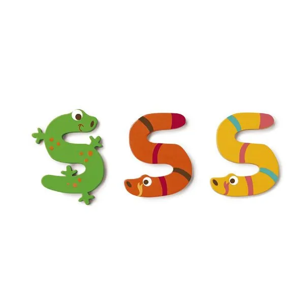 Scratch Houten letter S