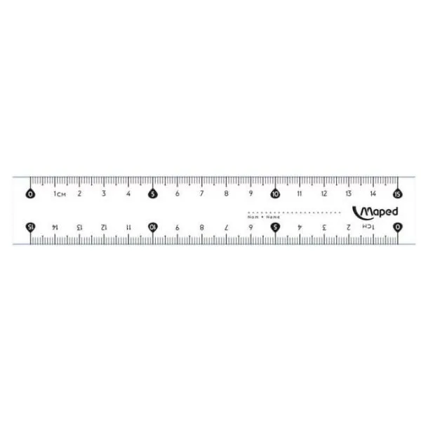 Maped Lat Classic Dubbele Graduatie 15cm