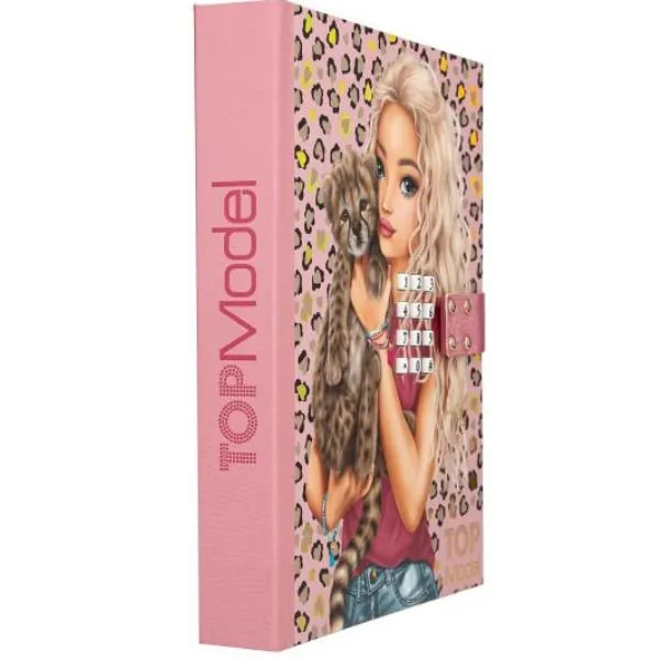 TOPModel Dagboek met Geheime Code en Geluid Leoheart