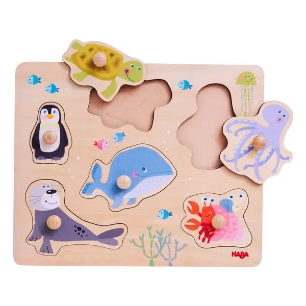 Haba – Inlegpuzzel Zeedieren
