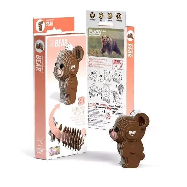 Eugy 3D cardboard model kit – Beer