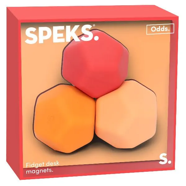 SPEKS – Odds Soft Silicone Fidget Magnets Purple 14+